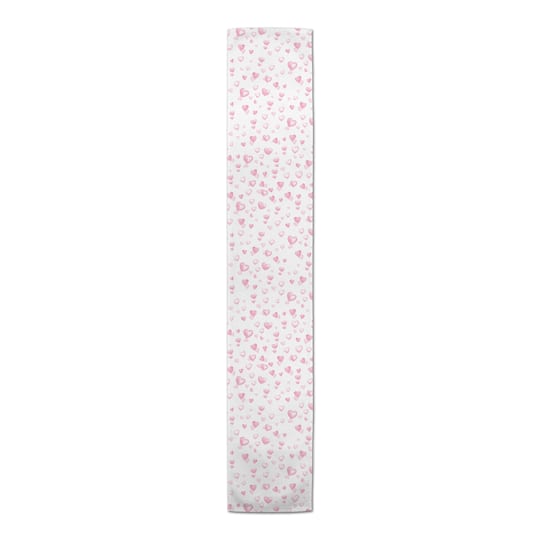 72" Heart Bubble Table Runner